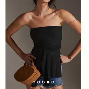 Anthropologie Knit Tube Top